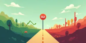 SUI: Richtungsentscheidung naht! Short-Squeeze in Sicht?