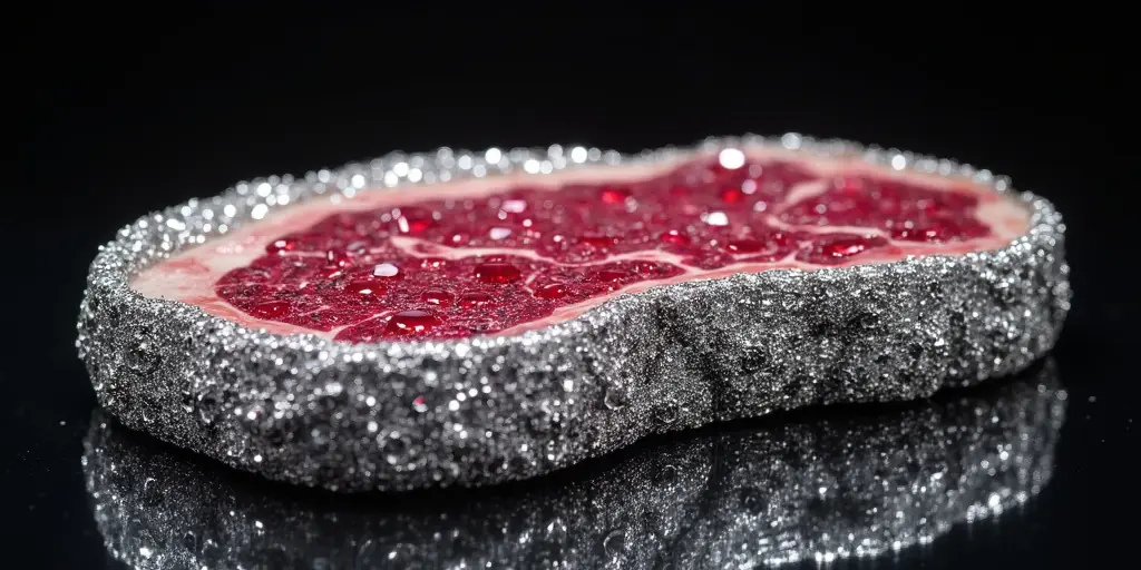 Bitcoin-Kunst für Millionen: Das Platin-Steak