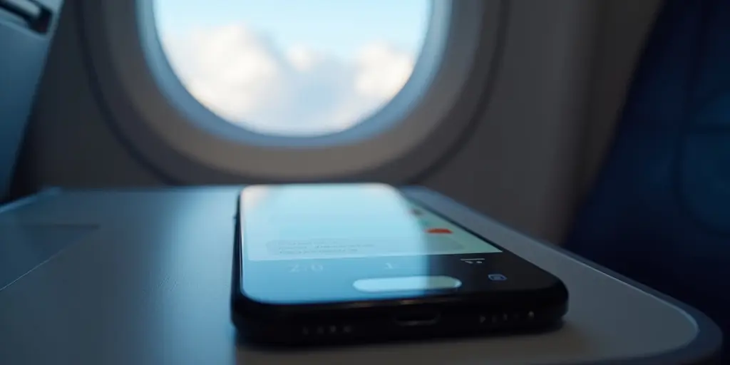 Cleverer Trick: AI auf Flügen nutzen ohne Wi-Fi-Kosten!