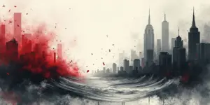 Bitcoin stürzt ab: Über $500M liquidiert durch Krieg