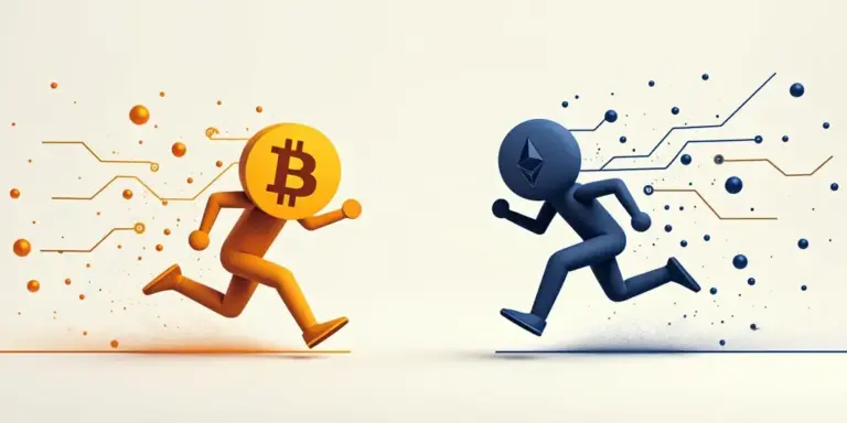 Bitcoin stolpert? Ethereum bereit für Aufholjagd!