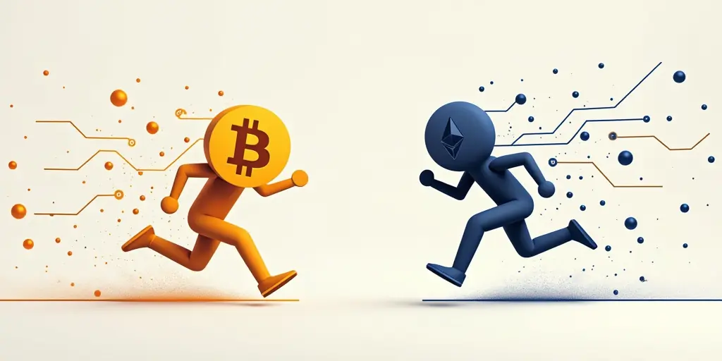 Bitcoin stolpert? Ethereum bereit für Aufholjagd!