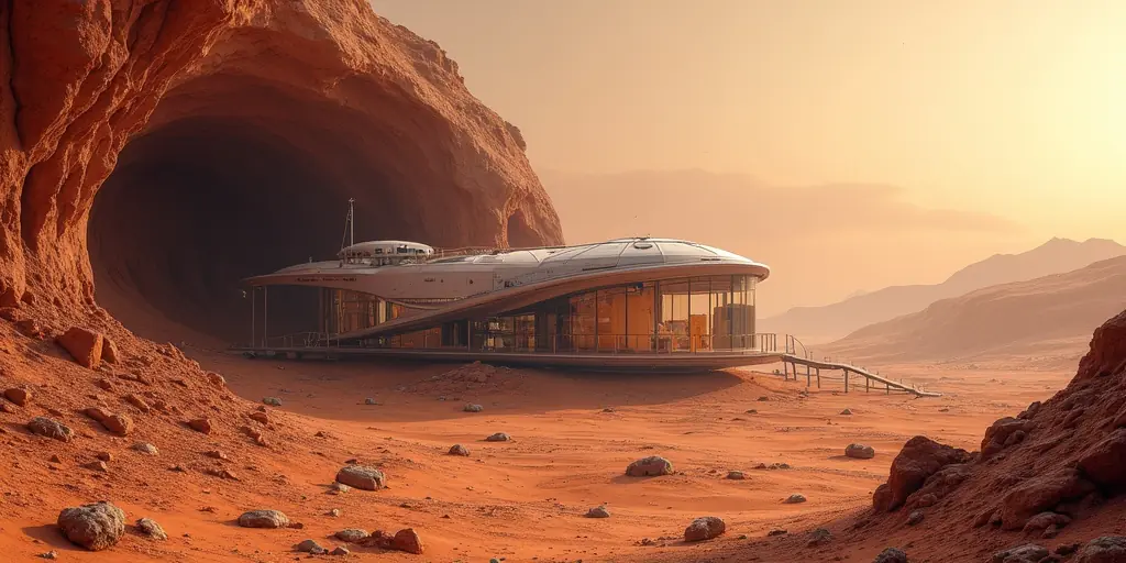 ESA Vision 2040: Menschliche Oasen auf dem Mars?