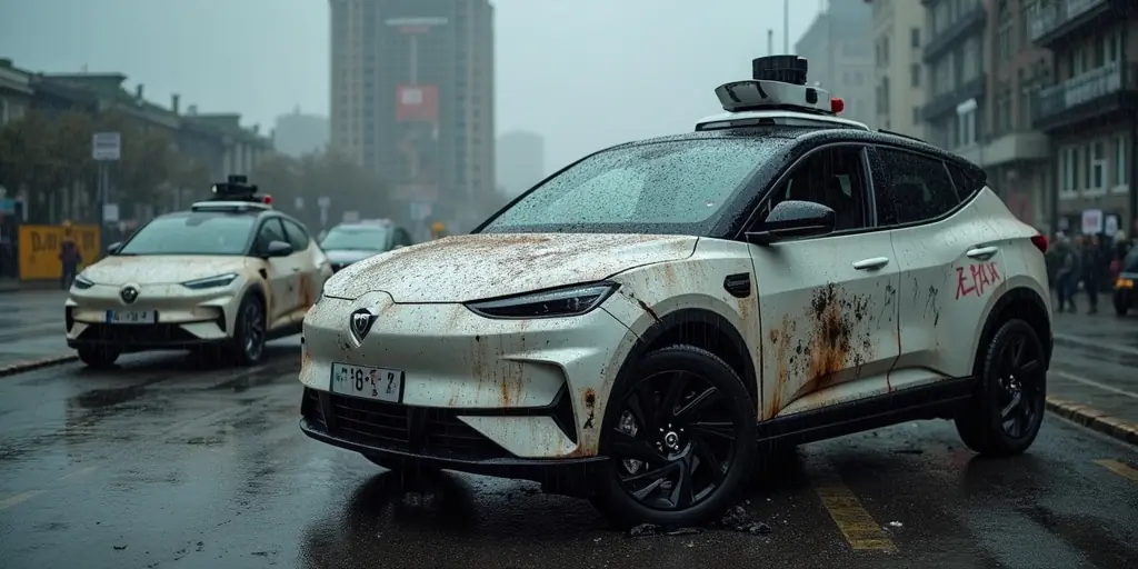 Los Angeles: ICE-Proteste eskalieren, Waymo-Taxis zerstört