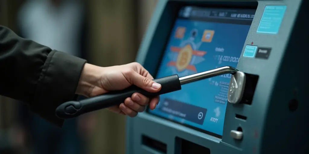 Polizei öffnet Crypto-ATM nach 25.000 Dollar Betrug