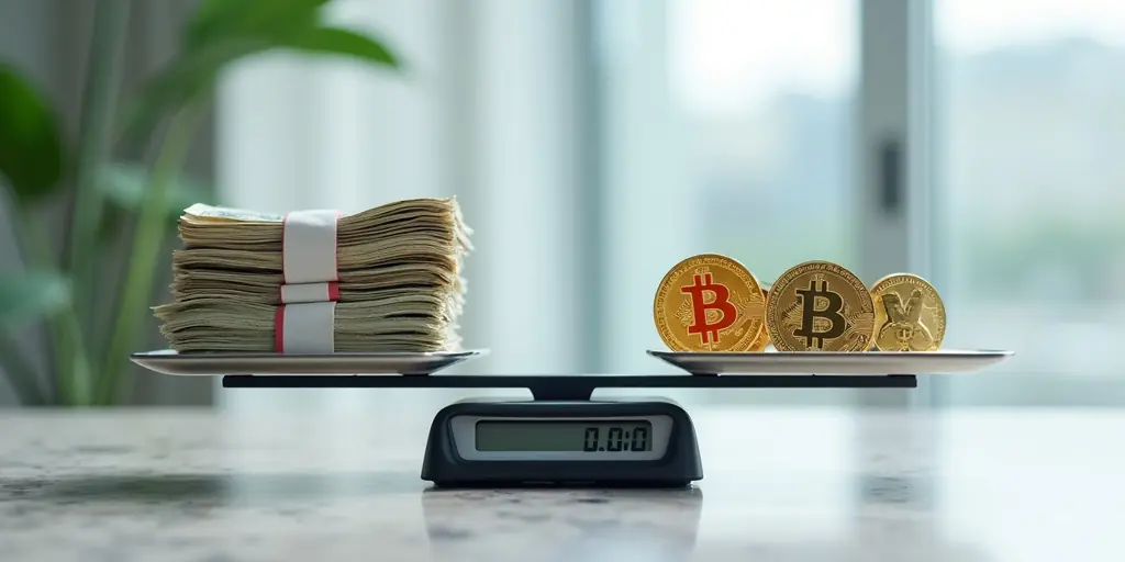 Stablecoins vs. Bitcoin: Wer gewinnt das Zahlungsrennen?