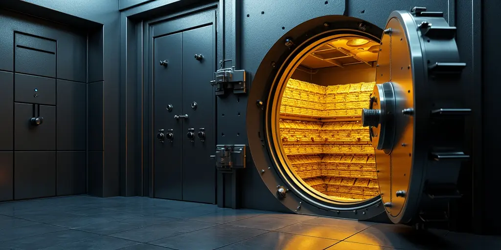 Tether's Gold-Geheimnis: 8 Mrd. $ im Schweizer Tresor