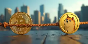 Bitcoin kämpft: Solana & Doge trotzen dem Abwärtstrend