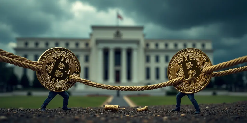 Bitcoin-Alarm: Kracht's mit der US-Notenbank?