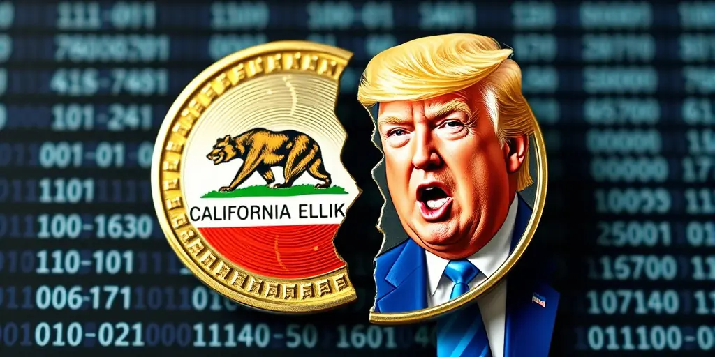Newsom vs. Trump: Memecoins als Politikum in Kalifornien