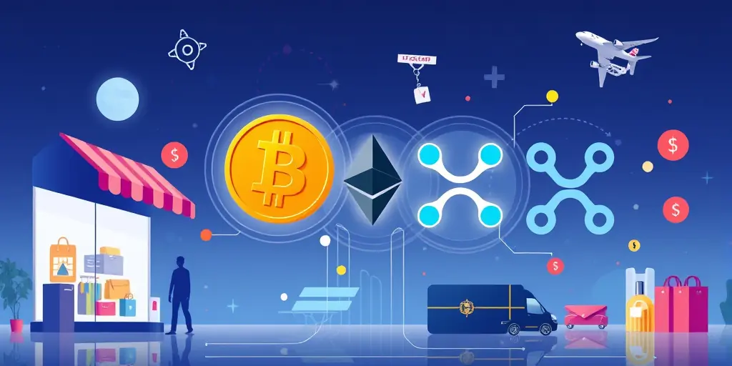 Bitcoin Ether XRP Wo akzeptieren sie Zahlungen 2025 | BlockchainTicker Bitcoin, Ether & XRP: Wo akzeptieren sie Zahlungen 2025?