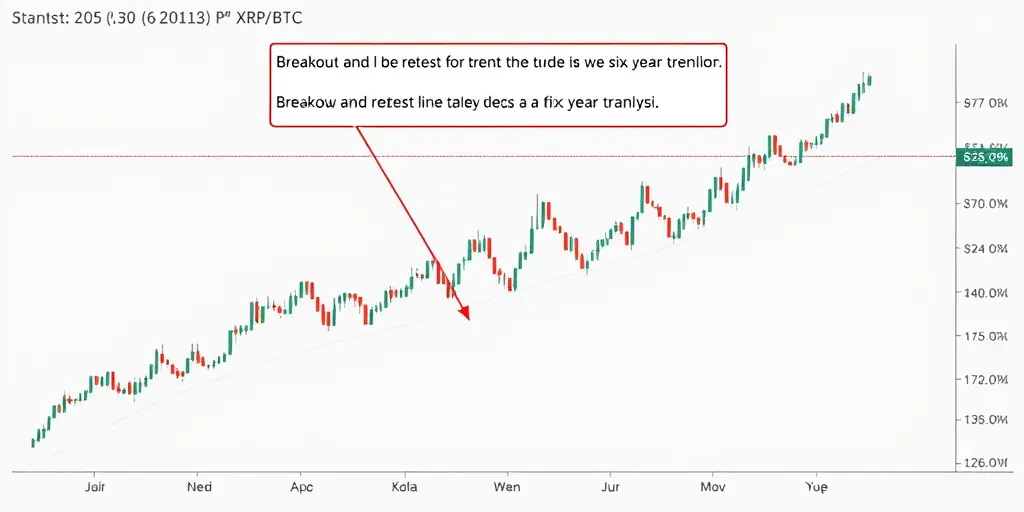 XRPBTC Retest der 6-Jahres-Trendlinie Analyse | BlockchainTicker XRP/BTC: Retest der 6-Jahres-Trendlinie – Analyse