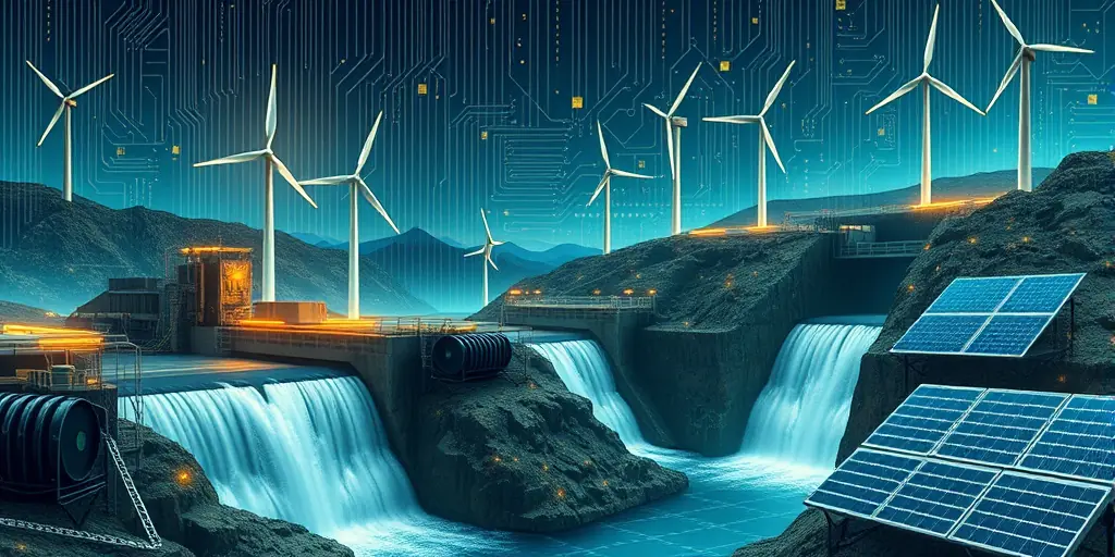 Bitcoin-Mining: Grüne Energie gegen Profiteinbruch