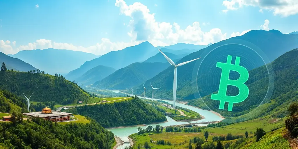 Bhutan: Grüne Bitcoin-Wirtschaft durch Wasserkraft