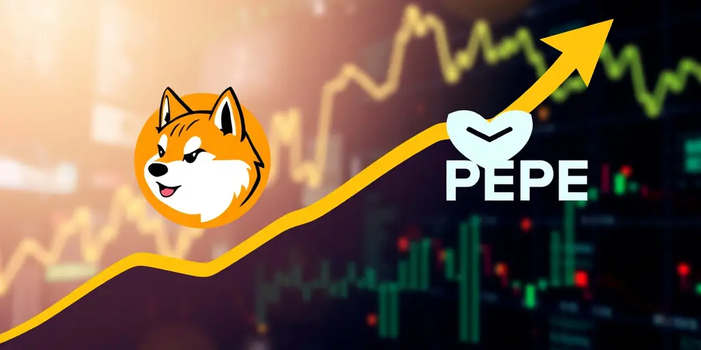 Dogecoin und PEPE führen Memecoin-Rallye Anfang 2026 an