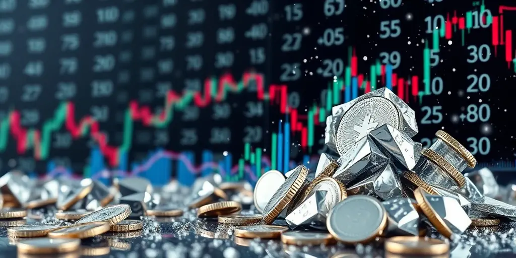 Silberabsturz löst Krypto-Liquidationsschock aus
