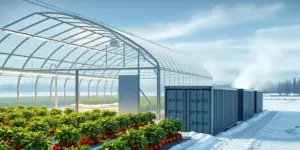 Bitcoin-Abwärme heizt Gewächshäuser in Kanada