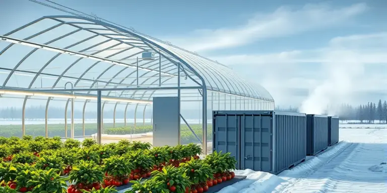 Bitcoin-Abwärme heizt Gewächshäuser in Kanada