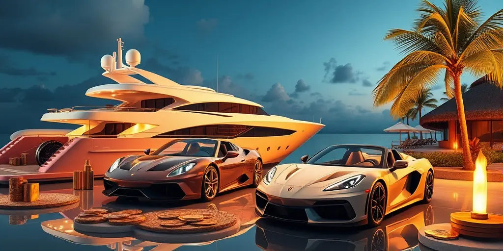 Luxus durch Krypto: So finanzieren Superreiche ihren Lifestyle