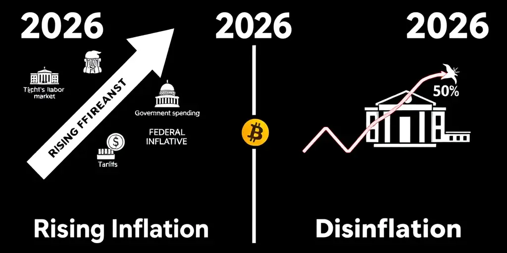 US-Inflation 2026: Zinsschnitt-Hoffnung schwindet, Bitcoin unter Druck