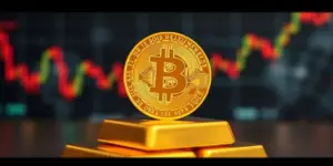 Bitcoin trotzt Geopolitik: Gewinne trotz Börsenfall